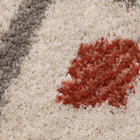 Home Laguna Tribal Diamond Shag Soft Area Rug