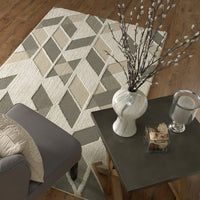 Home Kenric Woven Area Rug Tan