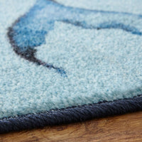 Home Mermaid Tales Nautical Soft Area Rug