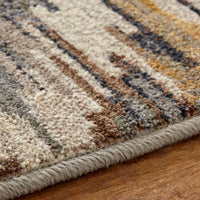 Home Atzi Woven Soft Area Rug - Grey/Brown