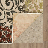 Home Metropolitan Renne Floral Swirl Soft Area Rug