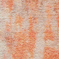 Home Mixed Media Abstract Stripe Area Rug  Tangerine/Cream/Brown