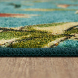 Home Summer Dragonflies Nature Soft Area Rug Aqua
