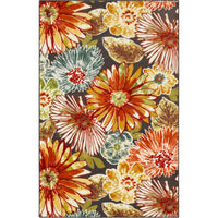 New Wave Charm Floral Multi Soft Area Rug