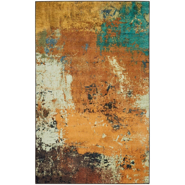 Prismatic Gambit Soft Area Rug  Brown