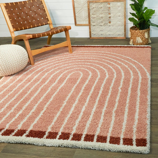 Moroccan Contemporary Berber Shag Soft Area Rug