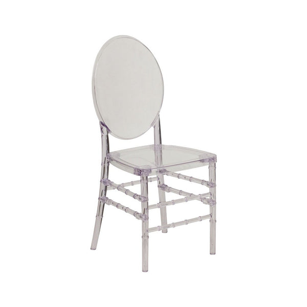 Offex Home Indoor/Outdoor Elegance Crystal Ice Stacking Florence Chair