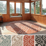 Geometric Indoor/Outdoor Area Rug