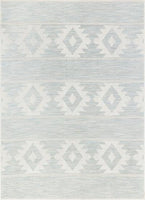 Southwestern Geometric Flat-weave Area Rug