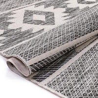 Southwestern Geometric Flat-weave Rug