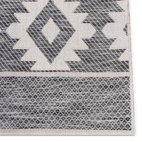 Southwestern Geometric Flat-weave Rug
