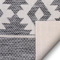 Southwestern Geometric Flat-weave Rug