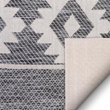 Southwestern Geometric Flat-weave Rug
