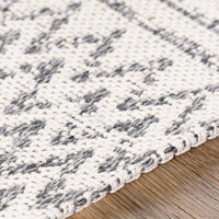 Moroccan Chevron Machine Washable Area Soft Rug