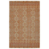 Relic Collection Orange Soft Area Rug