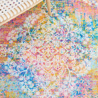 Bahia Kelsey Oriental Machine Washable Soft Rug
