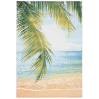 Barbados Egzona Tropical Indoor/ Outdoor Patio Backyard Soft Rug