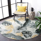 Barbados Finchen Tropical Indoor/ Outdoor Patio Backyard Soft Rug