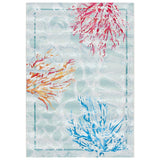 Barbados Ginta Tropical Indoor/ Outdoor Patio Backyard Soft Rug