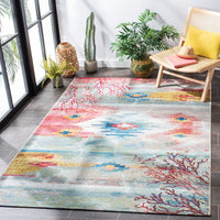 Barbados Santos Tropical Indoor/ Outdoor Patio Backyard Soft Rug