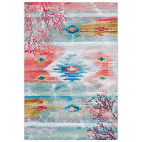 Barbados Santos Tropical Indoor/ Outdoor Patio Backyard Soft Rug