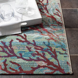Barbados Santos Tropical Indoor/ Outdoor Patio Backyard Soft Rug