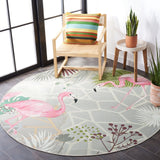 Barbados Vivianne Tropical Indoor/ Outdoor Patio Backyard Soft Rug