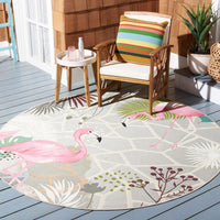 Barbados Vivianne Tropical Indoor/ Outdoor Patio Backyard Soft Rug