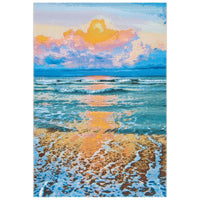 Barbados Wanne Tropical Indoor/ Outdoor Patio Backyard Soft Rug