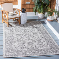 Courtyard Aquata Indoor/ Outdoor Patio Backyard Rug