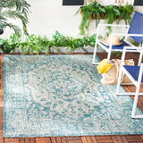 Courtyard Jacque Indoor/ Outdoor Patio Backyard Soft Rug