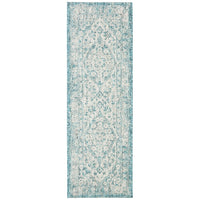 Courtyard Jacque Indoor/ Outdoor Patio Backyard Soft Rug