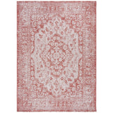 Courtyard Jacque Indoor/ Outdoor Patio Backyard Soft Rug