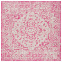 Courtyard Jacque Indoor/ Outdoor Patio Backyard Soft Rug