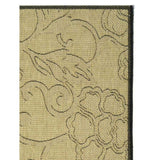 Courtyard Ofelia Indoor/ Outdoor Patio Backyard Soft Rug