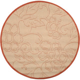 Courtyard Ofelia Indoor/ Outdoor Patio Backyard Soft Rug