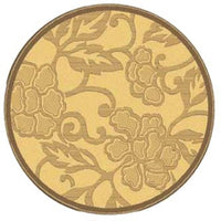 Courtyard Ofelia Indoor/ Outdoor Patio Backyard Soft Rug