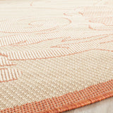 Courtyard Ofelia Indoor/ Outdoor Patio Backyard Soft Rug