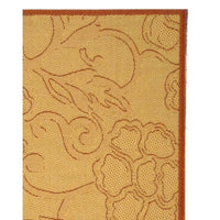 Courtyard Ofelia Indoor/ Outdoor Patio Backyard Soft Rug