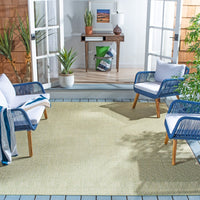 Courtyard Velia Indoor/ Outdoor Patio Backyard Soft Rug