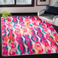 Daytona Geri Graphic Abstract Machine Washable Soft Rug