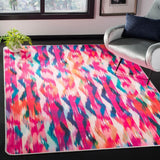 Daytona Geri Graphic Abstract Machine Washable Soft Rug