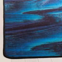 Daytona Melody Graphic Abstract Machine Washable Soft Rug