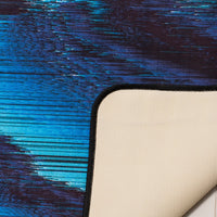 Daytona Melody Graphic Abstract Machine Washable Soft Rug