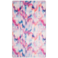 Daytona Merrily Graphic Abstract Machine Washable Soft Rug