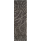 Florida Shag Sigtraud Abstract Waves Thick Soft Area Rug