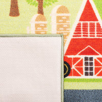 Kids Playhouse Violanthi Neighborhood Road Machine Washable Soft Rug