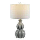24.5-inch Wade Ceramic Table Lamp - 14" x 14" x 24.5"
