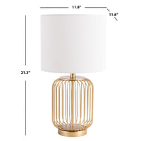 Portlia 21-inch Cage LED Table Lamp (Set of 2) - 11.8" W x 11.8" L x 21.3" H