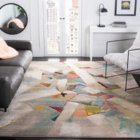 Porcello Gennady Mid-Century Modern Abstract Rug